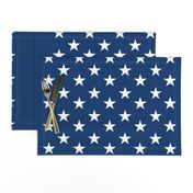 American flag - blue star field