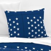 American flag - blue star field