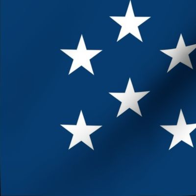 American flag - blue star field