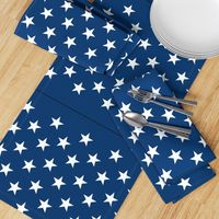 American flag - blue star field