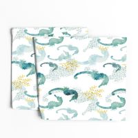 Pointillism Seahorse