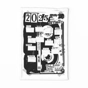 2024 All Ages Show Tea Towel Calendar & Wall Hanging