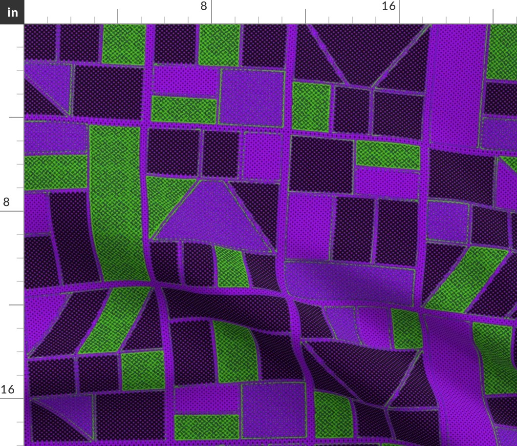 Ben-Day Frames Solarized Violet
