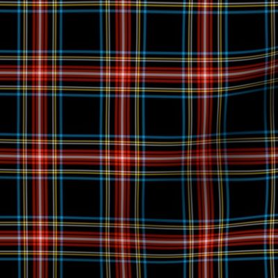 stewart black tartan style 2