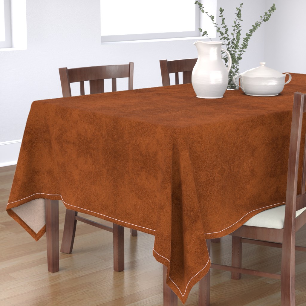 faux leather tablecloth