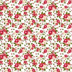 Christmas Floral White Tiny