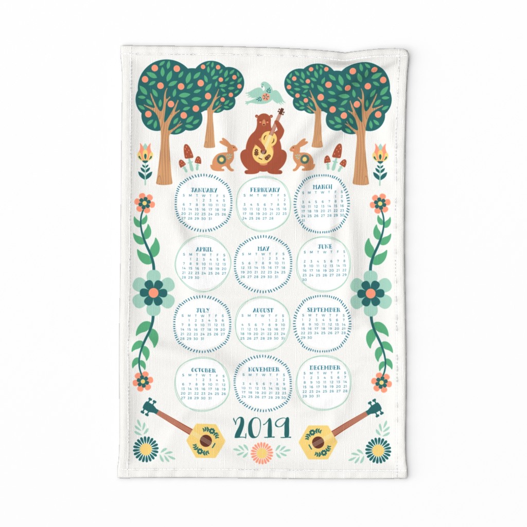 2019 Forest Folk Calendar