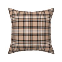 MED brown tartan style 1 - 4" repeat