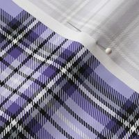 MED purple tartan style 1 - 4" repeat