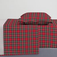 MED royal stewart tartan style 1 - 4" repeat perfect for christmas