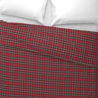 MED royal stewart tartan style 1 - 4" repeat perfect for christmas