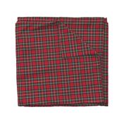 MED royal stewart tartan style 1 - 4" repeat perfect for christmas