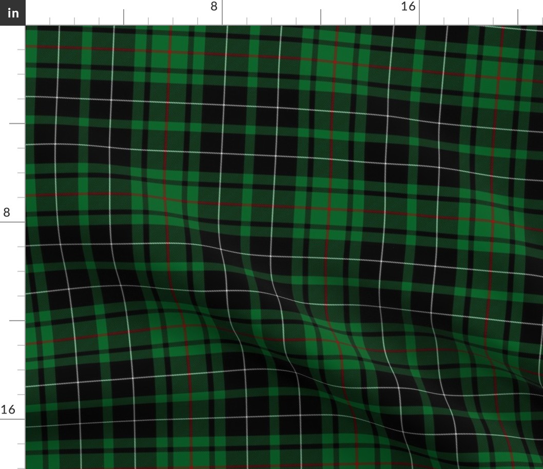 MacAulay / MacAuley hunting tartan  6" 