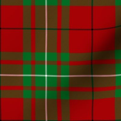 MacAulay / MacAuley tartan  6", black stripe - 1880 Clans Originaux