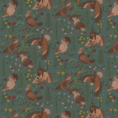 Harpy Fabric, Wallpaper and Home Decor | Spoonflower