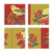 58inchTable set Fall Goldfinches (mix)