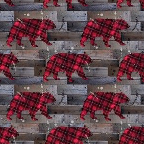 plaid_bear_on_wood_small_scale