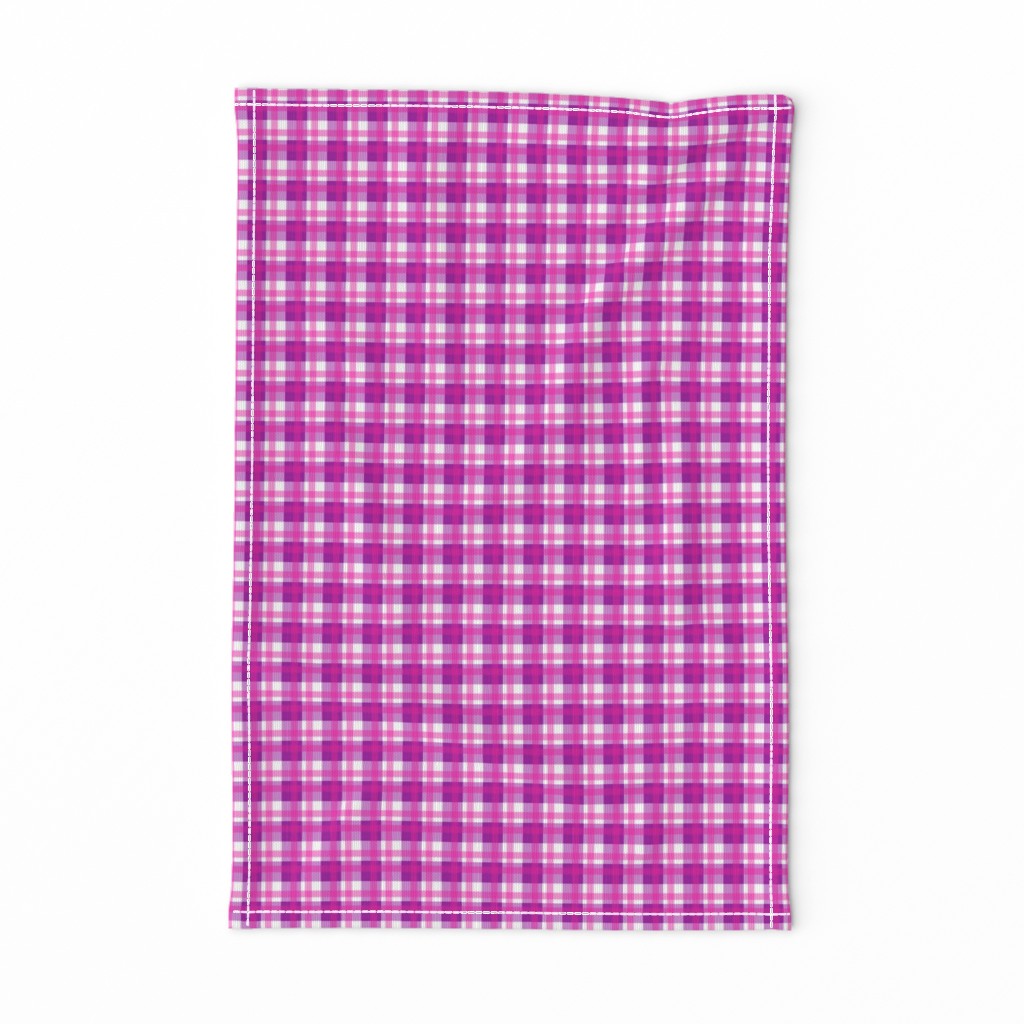 Violet Pink Plaid