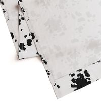 Black and White Cow Spots, Animal Pattern, Farm Print