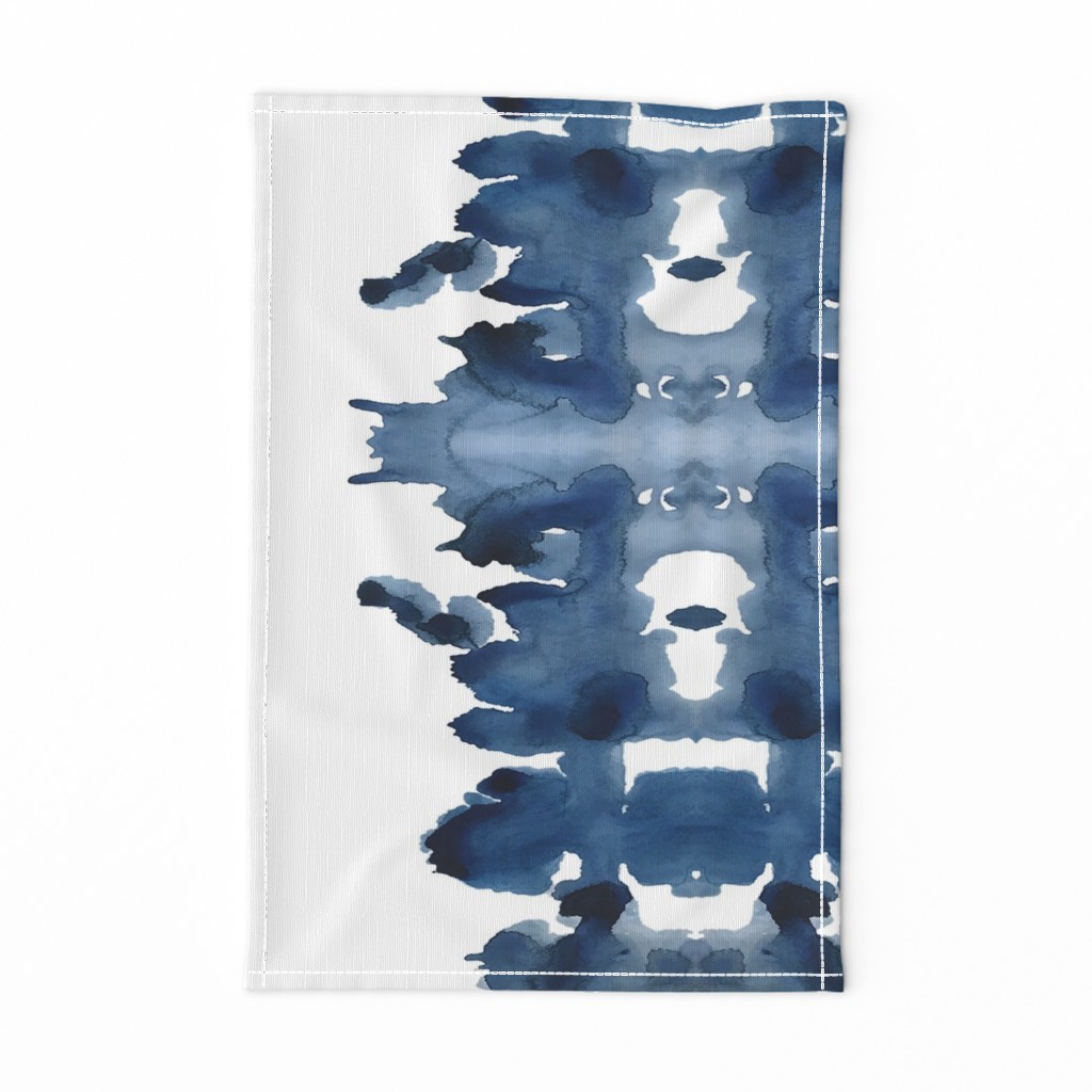 Double XL Indigo Ink Blot