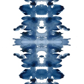 Double XL Indigo Ink Blot