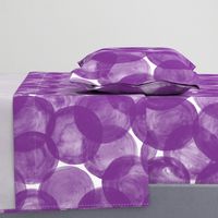  Huge Watercolor Dots M+M Eggplant by Friztin