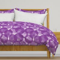  Huge Watercolor Dots M+M Eggplant by Friztin