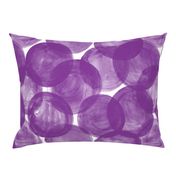  Huge Watercolor Dots M+M Eggplant by Friztin