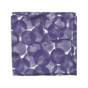  Huge Watercolor Dots M+M Royal Purple by Friztin