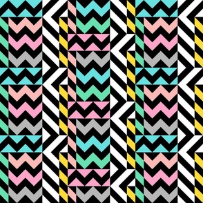 Memphis Zigzag Small