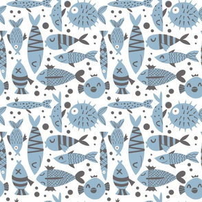 Fishes neutral colors