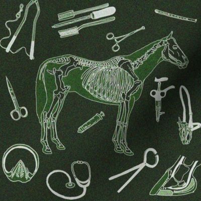 Horse Doctor 8x8 green