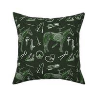 Horse Doctor 8x8 green