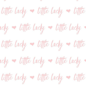 5" little Lady - pink w 