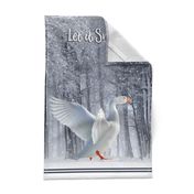 Snow Goose Tea Towel