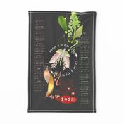 Turn_a_New_Leaf Calendar Tea Towel