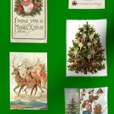 Antique Christmas Cards on Faro