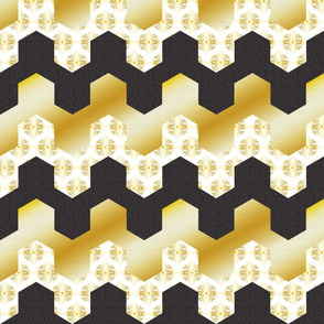 Art Deco Hexagons