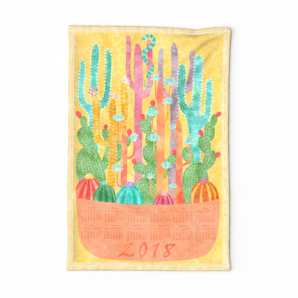 2018 Desert Sunshine Calendar