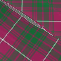 Fitzgerald tartan, Baluch regiment faded, 6"