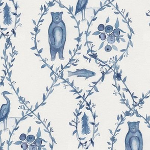 Blueberry Woods Toile 
