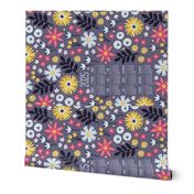 Garden Joy 2024 Tea Towel Calendar