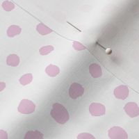 lilac light dots fabric