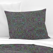 24" DYSTOPIA Abstract Damask Batik