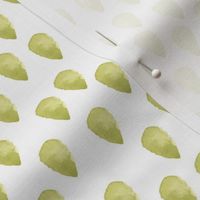 Grass Green drops Dots Spots Olive _ miss chiff designs