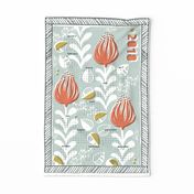 Block Print Tea Towel