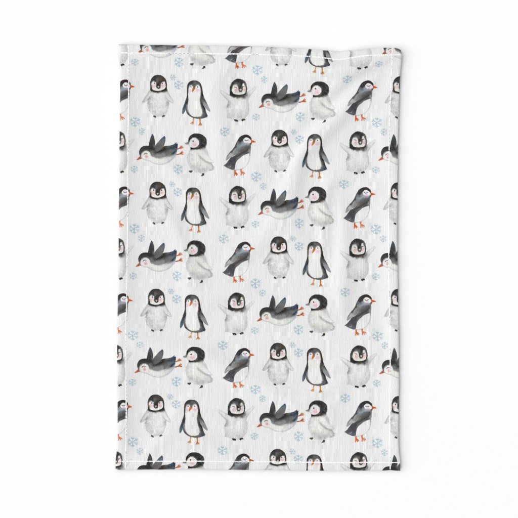 Winter Penguins // White