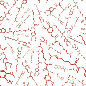 Capsaicin - 8in (red white)