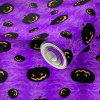 Rabid Halloween Pumpkin Purple