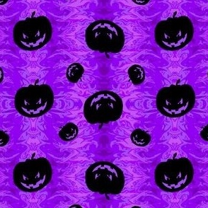 Rabid Halloween Pumpkin Purple 2